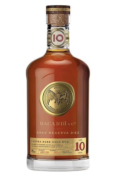 Bacardi Gran Reserva Diez 10 Year 700ml Bottle