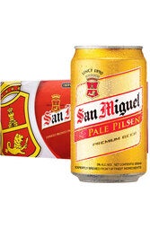 24 x San Miguel Pale Pilsen Can Case 330ml