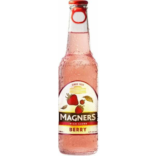 Buy 24 x Magners Berry Cider Bottle Pack 330ml at the best price