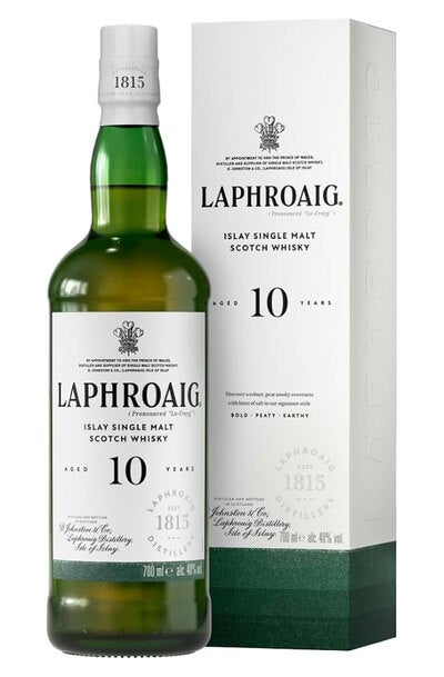 Laphroaig 10 Year 700ml Bottle with Gift Box