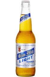 San Miguel Light Beer Bottle 330ml