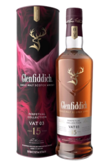 Glenfiddich Perpetual Collection 15 Years Vat 03 Single Malt 700ml Bottle with Gift Box