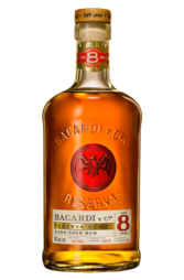 Bacardi Reserva Ocho Aged 8 Years 1L Bottle
