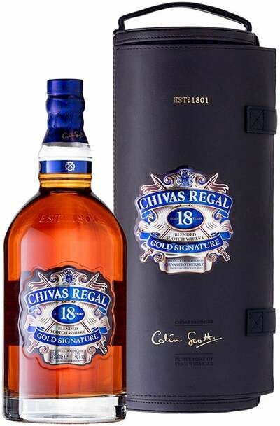 Chivas Regal 18 year Leather 1.75L w/ Gift Box