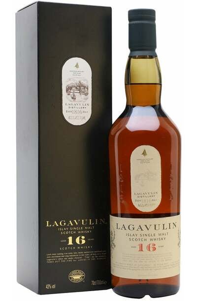 Whisky Lagavulin malt 16 years old, with box, 700 ml Lagavulin malt 16  years old, with box – price, reviews