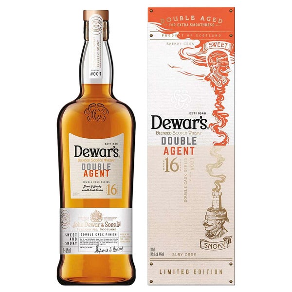Buy Dewar's 16 Years Double Agent 1L w/Gift Box at the best price