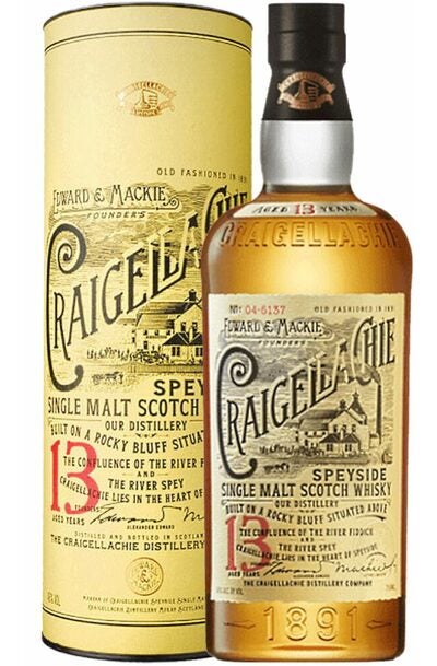 craigellachie 13 year single malt 1l with gift box