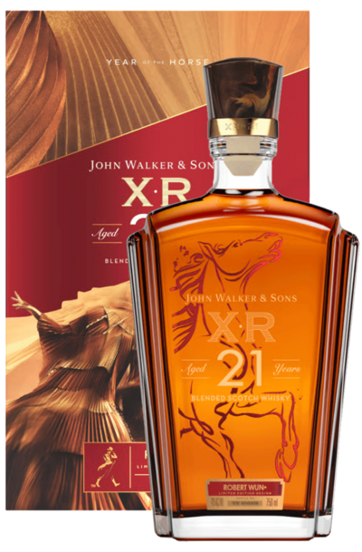 John Walker & Sons XR 21 Year of the Horse 2026 Limited Edition 750ml Bottle with Gift Box