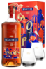 Martell VSOP 700ml Bottle Giftset with 2 Glasses