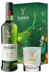 Glenfiddich 12 Years Lunar New Year 2025 Limited Edition 700ml Bottle Giftset with Whisky Glass