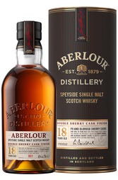 Aberlour 18 Year Old Double Sherry Cask Finish 700ml with Gift Box