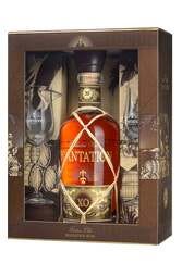 Plantation XO 20th Anniversary Rum 700ml Bottle Gift Pack with 2 Glasses