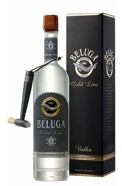 Magnum de Vodka Béluga Gold Line, Vodka Russe