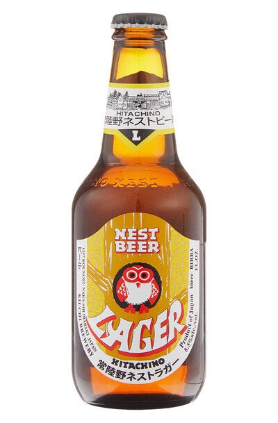 Hitachino Nest Lager Beer Bottle 330ml