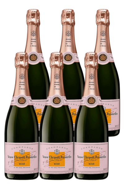 6 x Veuve Clicquot Rose 750ml