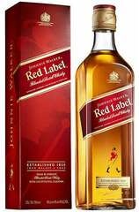 Johnnie Walker Red Label 1L Bottle w/Gift Box