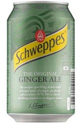 Schweppes Ginger Ale Can 330ml