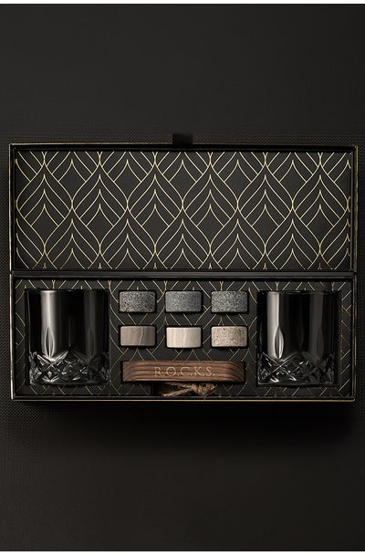 ROCKS The Connoisseur's Set Palm Glass Edition Gift Set