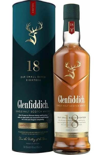 D*k様 Glenfiddich 18 Year Old 700ml3本セット Glenfiddich 18 Year Speyside Single Malt Scotch Whisky ABV