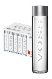 24 x VOSS Still Glass Bottle Case 375ml