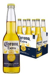6x Corona Extra Beer Bottles Pack 355ml
