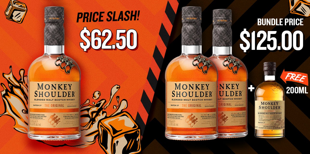 Monkey Shoudler Price Slash!