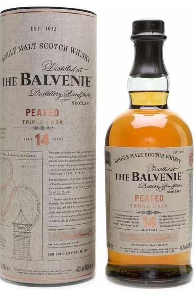 Buy Balvenie 14 year Peated Cask Single Malt 700ml w/Gift