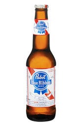 Pabst Blue Ribbon American Lager Beer Bottle 355ml