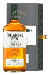 Tullamore D.E.W. 18 Year 700ml Bottle with Gift Box