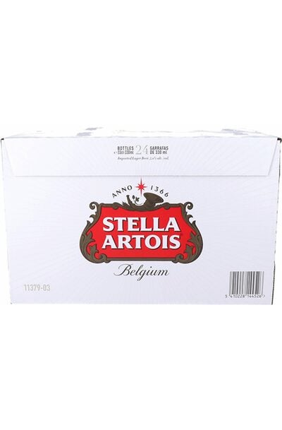 Buy 24 x Stella Artois Longneck Beer Bottle Case 330ml at the best ...