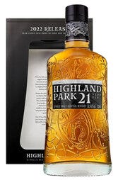 Highland Park 21 Years Single Malt 700ml Bottle with Gift Box