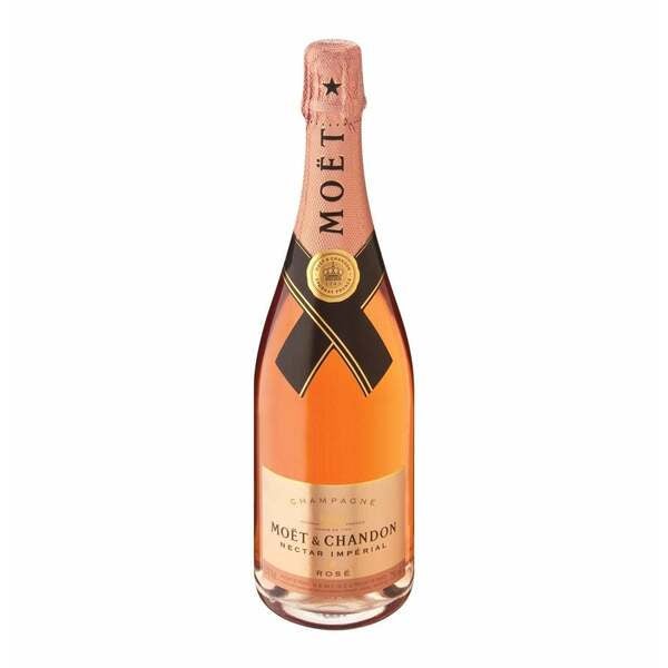 Buy Moet & Chandon 6 Pack Nectar Imperial Rose at the best price