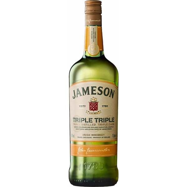 Buy Jameson Triple Triple Irish Whiskey 1L at the best price Paneco