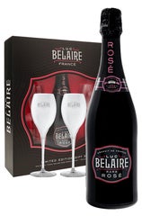 Luc Belaire Rare Rose 750ml Giftset with 2 Glasses