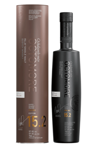 Octomore Edition 15.2 Single Malt 700ml Bottle with Gift Box	
