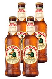 4 x Birra Moretti Beer Bottle Pack 330ml