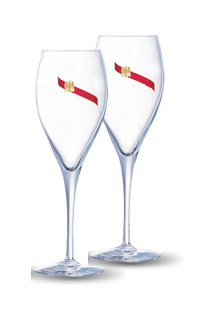 G.H. Mumm Glass Champagne Tulip 