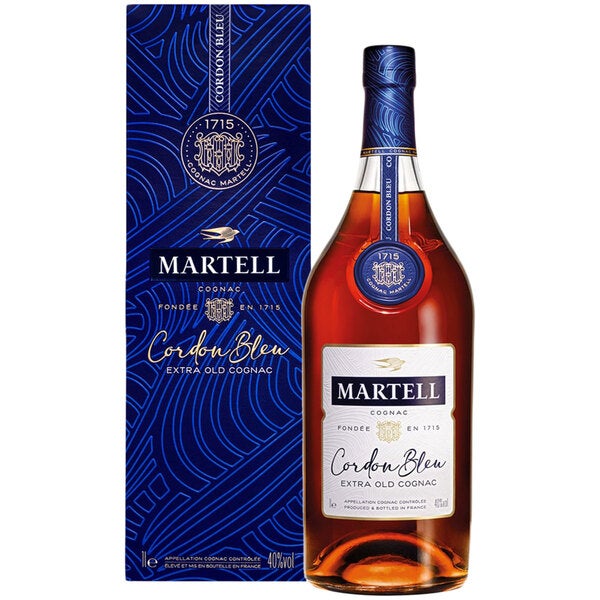 Martell+Cordon+Bleu+1L+w%2F+Gift+Box