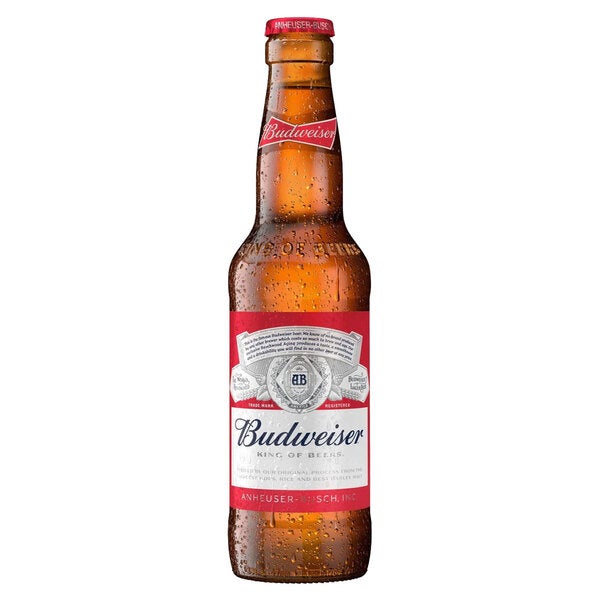 Buy [COLD] Budweiser Beer Bottle 355ml at the best price - Paneco Singapore