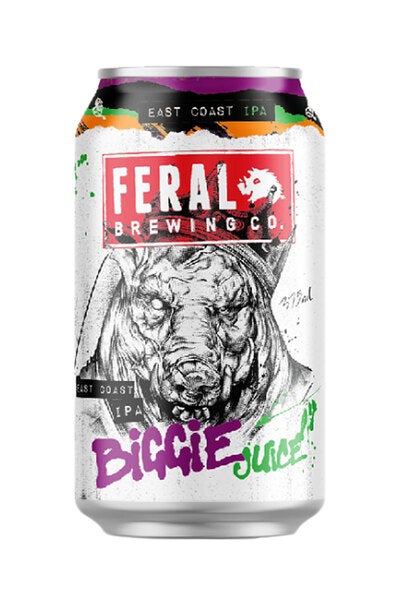 Buy [COLD] Feral Biggie Juice East Coast IPA Can 375ml at the best ...