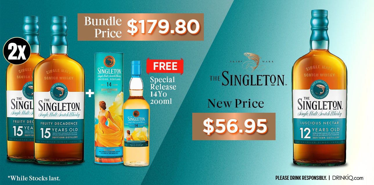 Singleton 15 Promo 2024 - Please drink responsibly