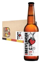 24 x Brewlander Love Wild IPA Bottles Case 330ml

