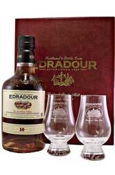 Edradour 10 Year Gift Pack with 2 Glasses
