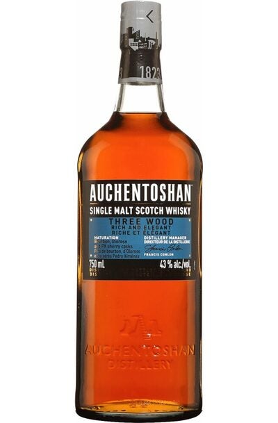 Buy Auchentoshan Three Wood Single Malt 700ml w/Gift Box at the