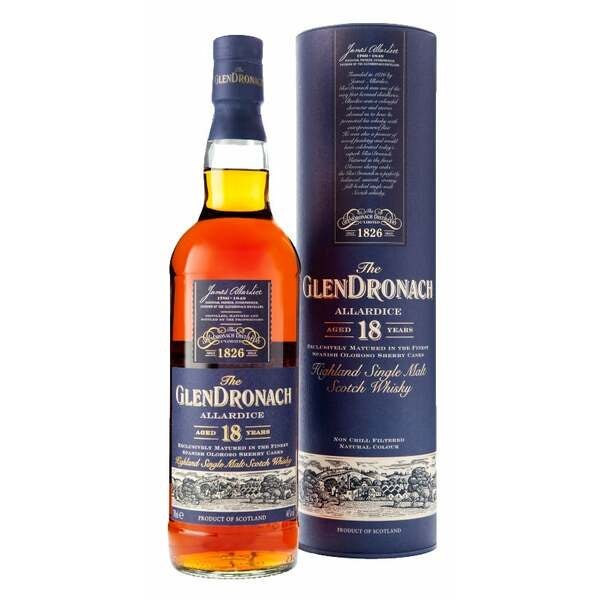 6本メーカー正規品GLENDRONACH ALLARDICE 18年 パッケージ 6本メーカー正規品GLENDRONACH ALLARDICE 18年 パッケージ