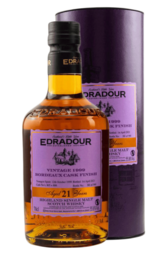 Edradour 21 Years 1999 Bordeaux Cask Finish 700ml w/Gift Box