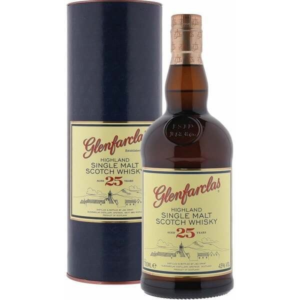 Buy Glenfarclas 25 Years Single Malt 700ml w/Gift Box at the