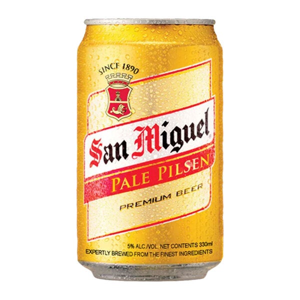 Buy COLD San Miguel Pale Pilsen Can 330ml at the best price - Paneco ...