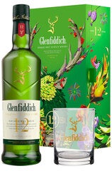 Glenfiddich 12 Years 700ml Lunar New Year 2024 Limited Edition Gift Set with 1 Whisky Glass