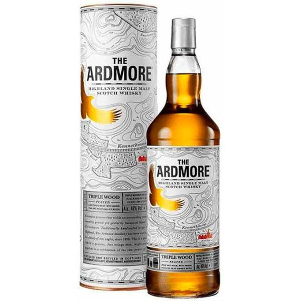 L'Ardmore TRIPLE WOOD Torbato Highland Single Malt 46% Vol. 1l in Gif